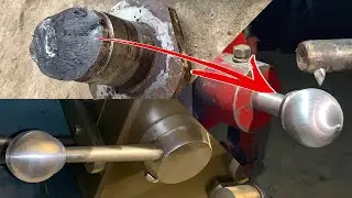 Amazing ball size Turning Tool Idea in Lathe Machine a Amazing Technology Worksop