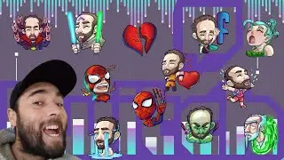 Emoticonos animados en twitch. Para afiliados