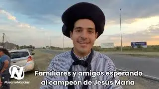 Antes de la llegada de Antonio Correa hablamos con familiares y amigos