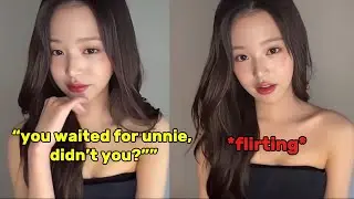 IVE WONYOUNG keeps on flirting with dives in her recent livestream