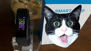 ID115 Plus 0.96 inch Smart Bracelet - BLACK 294316601