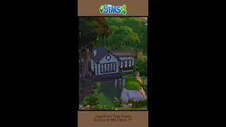 I Built A Tree House With Junglecore Aesthetic In The Sims 4! 