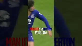 Incredible 4-4 GOAL FEST at Old Trafford! 😵‍💫 #shorts #premierleague #goals #everton #mufc