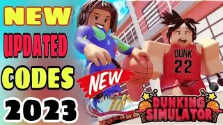 [ 2X ] DUNKING SIMULATOR CODES - ROBLOX - AUGUST 2023