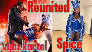 Vybz Kartel rings in 2025 with Spice at Freedom Street New Year’s Eve concert ‼️ #newyear ￼