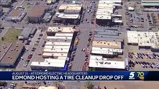 City of Edmond hosting a tire cleanup and drop off event