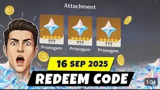 ⚠️A NEW 16 SEPTEMBER!!⚠️GENSHIN IMPACT REDEEM CODES 2025 - GENSHIN IMPACT CODES 2025 - GENSHIN CODES