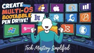 1 USB Drive, 7 Operating Systems!  Create a Multiboot Pen Drive @OutflicK