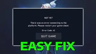 How To Fix Valorant VAL 43 Error Code (2023-2024)