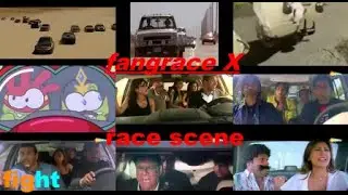 fangrace X and fangrace X2 - race scene