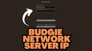 Minecraft Budgie Network Server IP Address