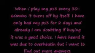 My Ps3 Problem