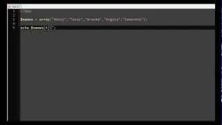 php tutorial- 7 introduction to arrays