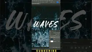 Water Weave Text Effects manipulation Tutorial 