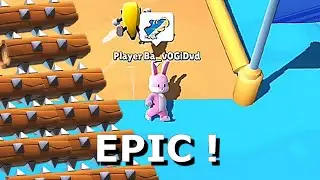 EPIC Bunny TRICKS Funny Moments in Stumble Guys !