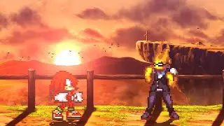 M.U.G.E.N - Knuckles The Echidna vs Grillby