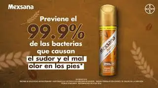 Mexsana: Previene el 99.9% de las bacterias que causan el mal olor en los pies // Colombia