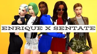 ENRIQUE X SENTATE CC COLLECTION - SHOWCASE | The Sims 4