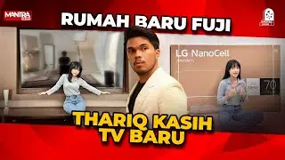THARIQ DATANG DI SYUKURAN RUMAH BARU FUJI DAN BAWA SESUATU