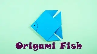 How to Make an Origami Fish | Easy Paper Fish Tutorial |