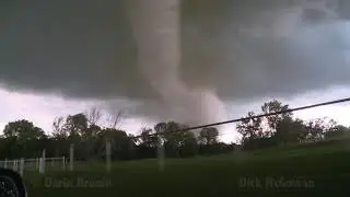 Top 5 TORNADO of ALL TIME: VIOLENT tornado takes out house!!!! : May 9, 2016 Katie, OK Tornado