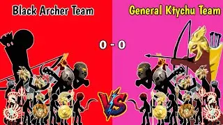 Whi wins?! Black Archer VS General Ktychu - Epic Battle!🏹 | Stick War Legacy