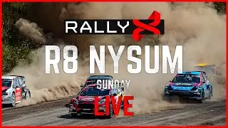RALLYX ROUND 8 2024 - SUNDAY at NYSUMBANEN, DENMARK