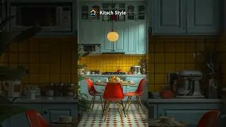 Kitsch style 🤪 kitchens 👍 