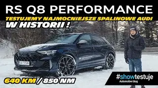 Audi RS Q8 Performance 640 KM (2025) - najmocniejszy SUV Audi w historii [ 