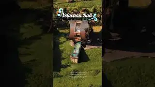 Veluvana Bali is a unique bamboo house with a incredible view of Sidemen valley #veluvana #bali