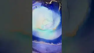 Relaxing Abstract Fluid Art #shorts #artshorts
