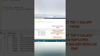 Easy Way to Find Nth Highest Salary in SQL.
