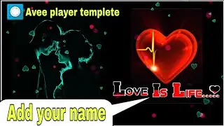 How to add bars in your name | avee player trending templete visualizer download  | avee player
