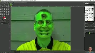 GIMP 05 - Change the whole image's Colour using the Hue Saturation pop-up