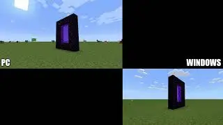 java PC Minecraft vs windows 10 Minecraft
