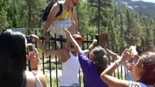 jumping fences at tahoe