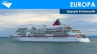 Europa departs Portsmouth (16/09/2023)
