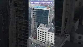 ZGRADA EX BEOBANKE DOBIJA NOVU FASADU #beogradske #beograd #belgrade