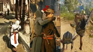 Evolution of Stealth Killing in Assassin's Creed PC Games