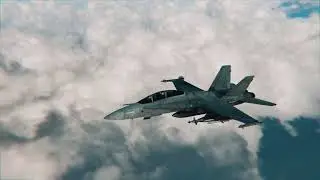 Fighter jet 3D animation