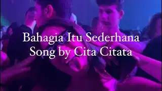 bahagia itu sederhana by cita citata