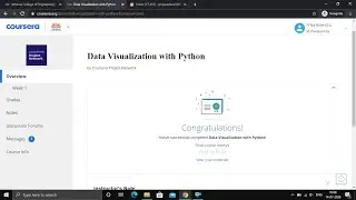 #DataVisualizationwithPython