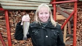 Fishing. Trout fishing. Рыбалка в Карпатах. Ловля форели.