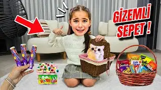 ELİF SİNEM KAPIDA SİHİRLİ SEPET VAR ‼️ GİZEMLİ SEPETTEN NELER ÇIKTI ?!