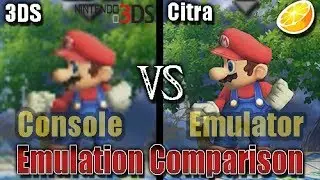 Nintendo 3DS vs Citra - Part 1 (Emulator vs Console - Full Comparison) [240p vs 4K]