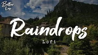Raindrops 💧 Relaxing beat ~ Lofi hip hop summer, Swim, Relax, Study, Gaming, Late Night