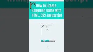 How To Create Hangman Game With HTML, CSS and Javascript