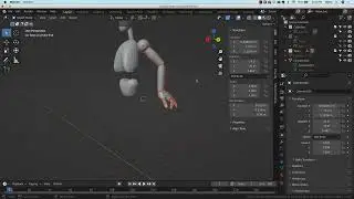Posable Human Base Mesh in Blender 3
