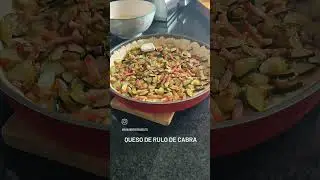 QUICHE DE CALABACÍN, BACON Y QUESO RULO DE CABRA