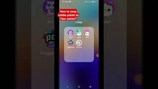 How to swap celebe points to fanc points 